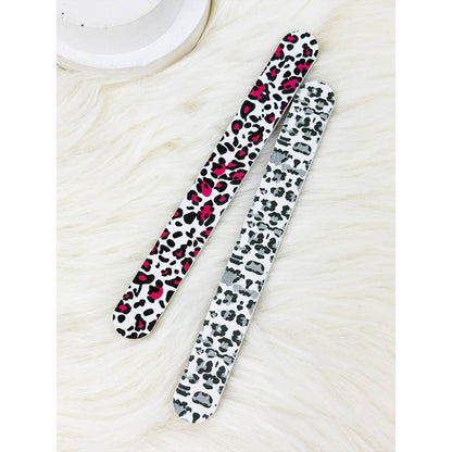 Leopard Print Nail File Set