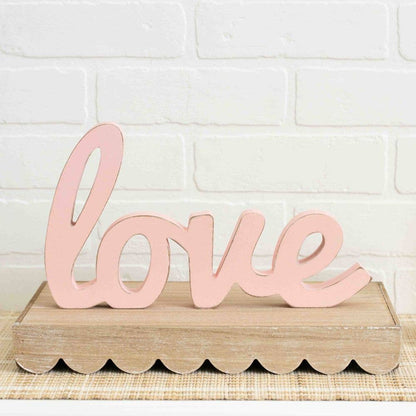 Love Wood Cutout