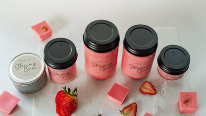 Strawberry Guava Soy Jar Candle
