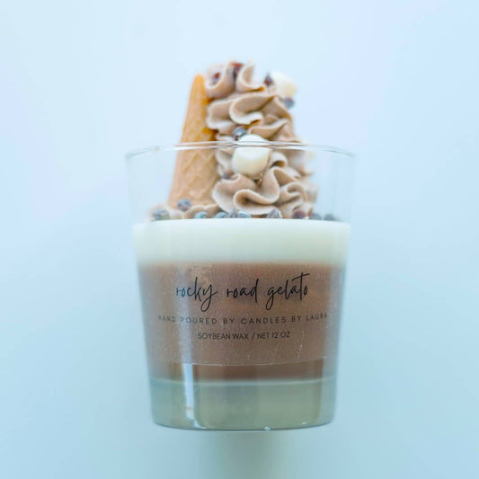 Rocky Road Gelato Soy Candle