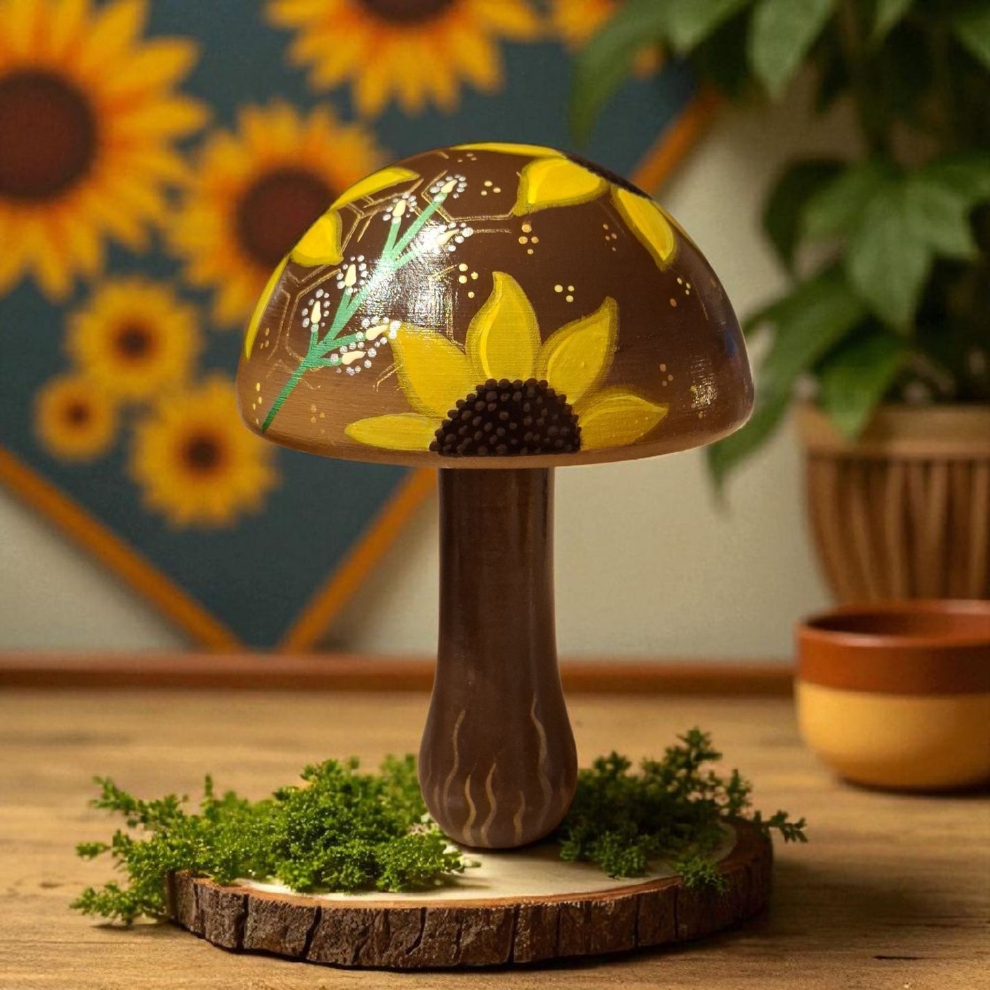 Giant Handpainted Mushrooms *New Designs added 8/12!*
