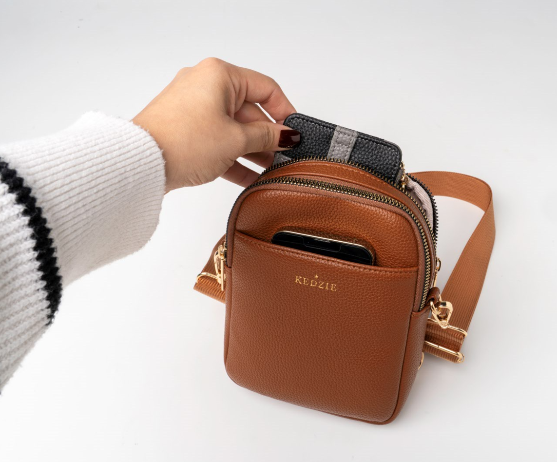 "Solstice" Convertible Crossbody by Kedzie