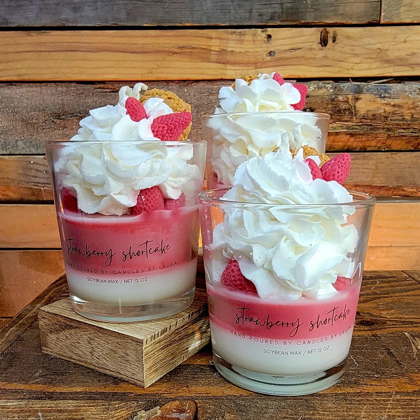 Strawberry Shortcake Soy Candle