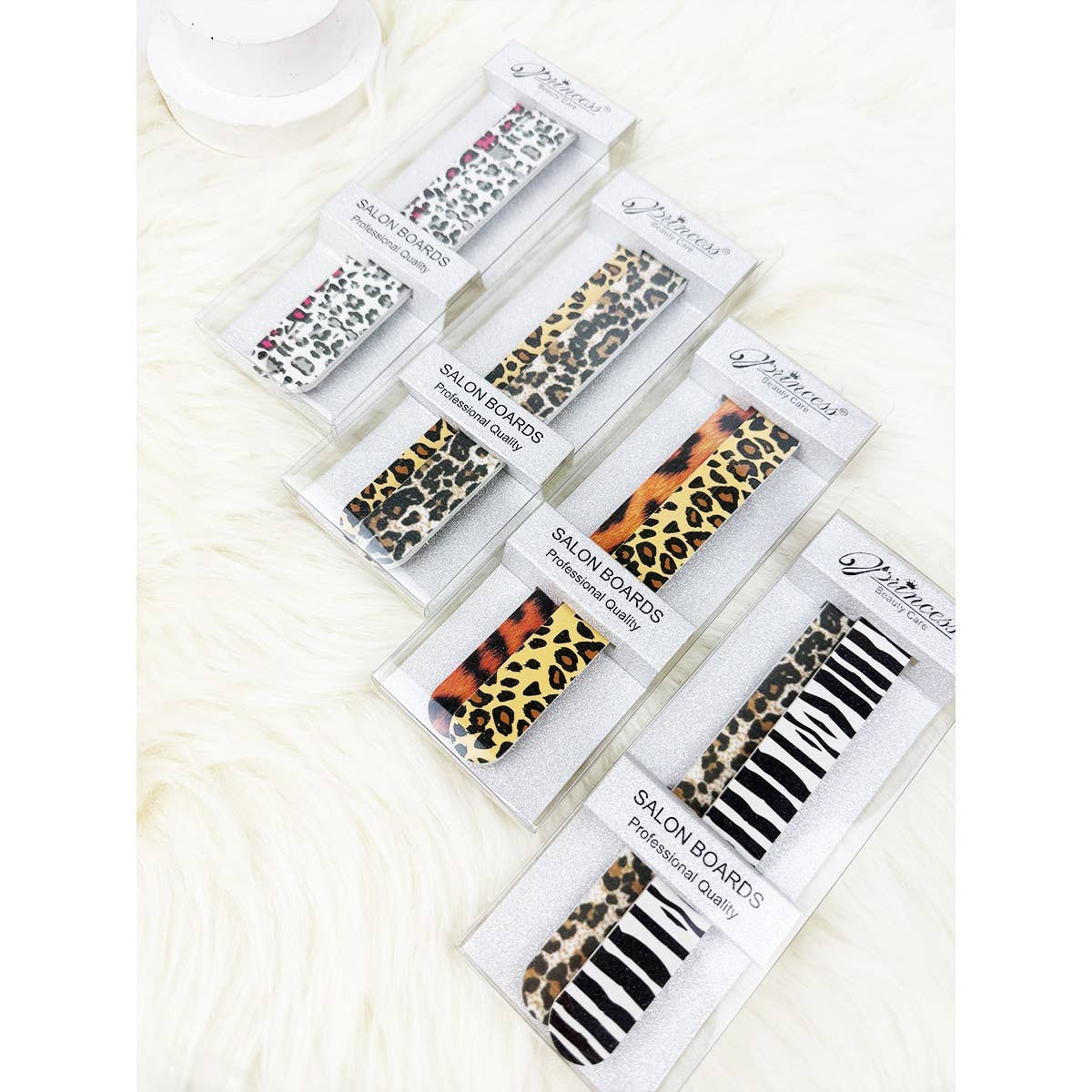 Leopard Print Nail File Set