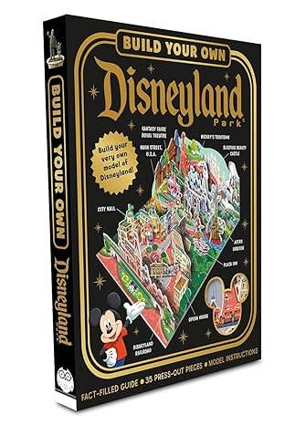 Build Your Own Disneyland Park Model and Book