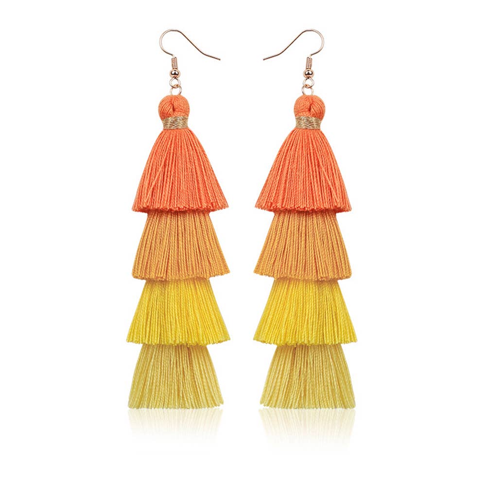 Bohemian Long Tassel Earrings