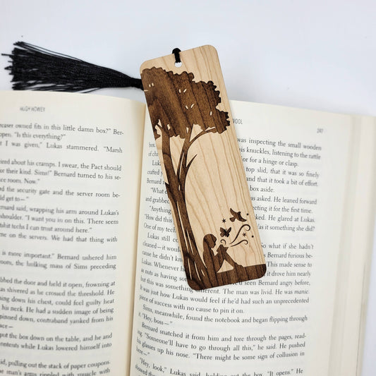 Treeside Reading Wood Bookmark