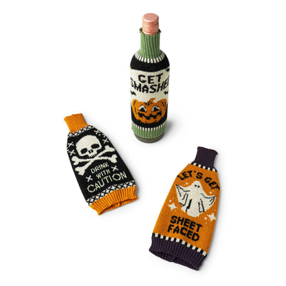 Halloween Wine & Bottle Sweaters