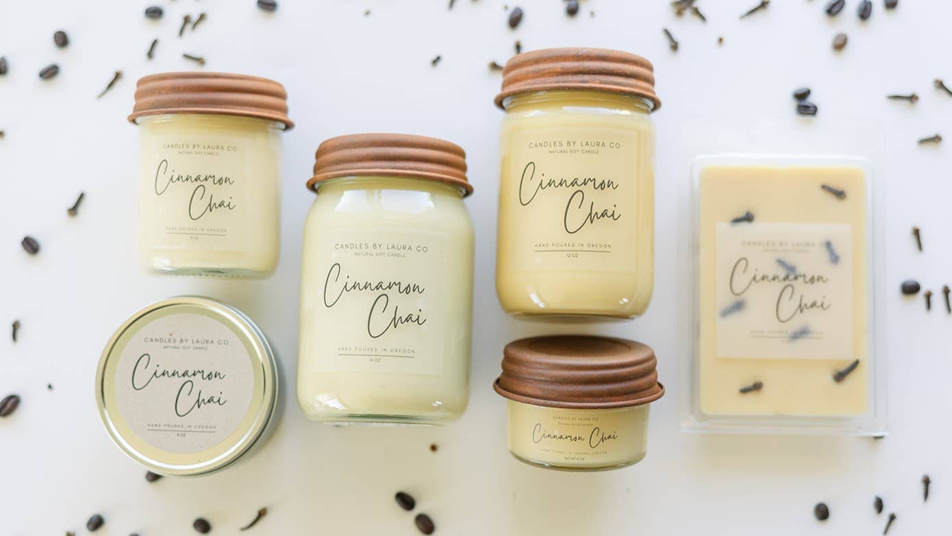 Cinnamon Chai Soy Jar Candle