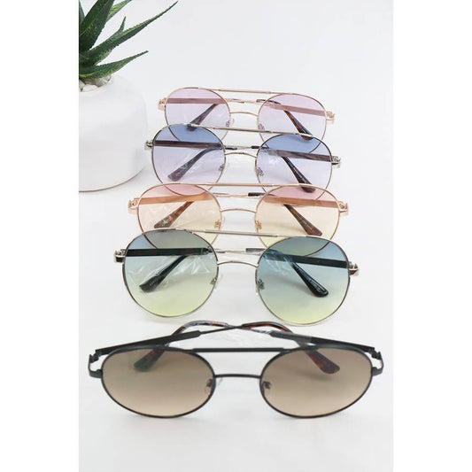 Retro Round Sunglasses