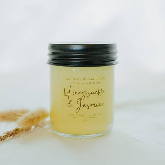 Honeysuckle and Jasmine Soy Candle