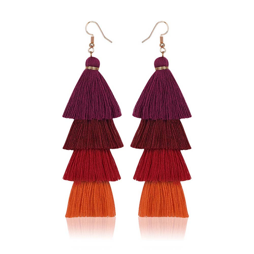 Bohemian Long Tassel Earrings