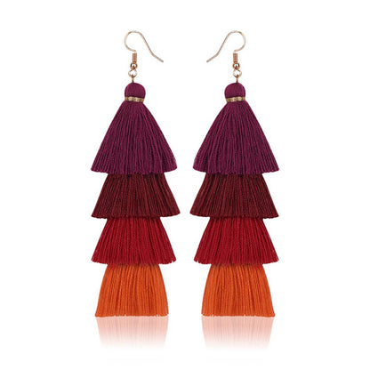 Bohemian Long Tassel Earrings