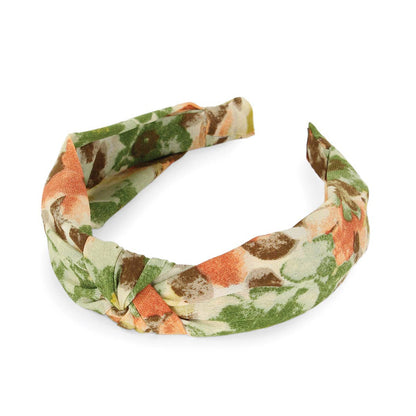 Floral Print Knotted Headband