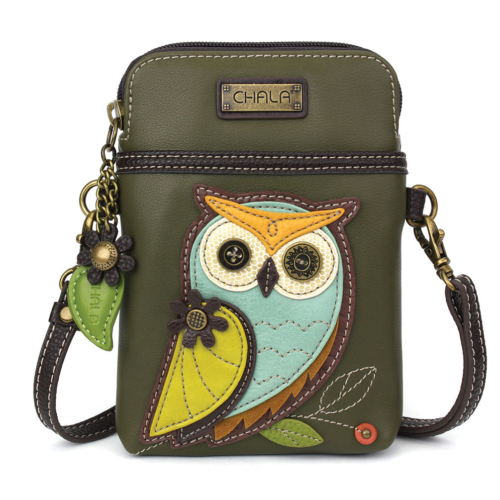 Chala Cellphone Crossbody - Owl
