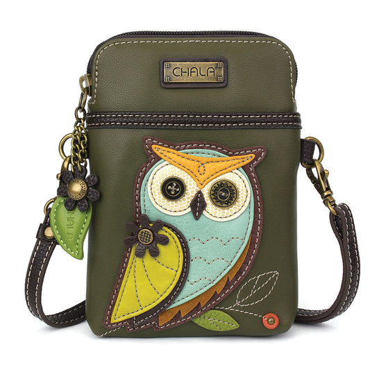 Chala Cellphone Crossbody - Owl