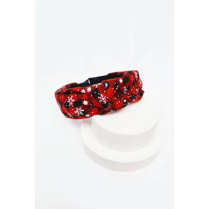 Christmas Theme Knotted Headbands