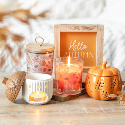 Orange Pumpkin Oil Burner