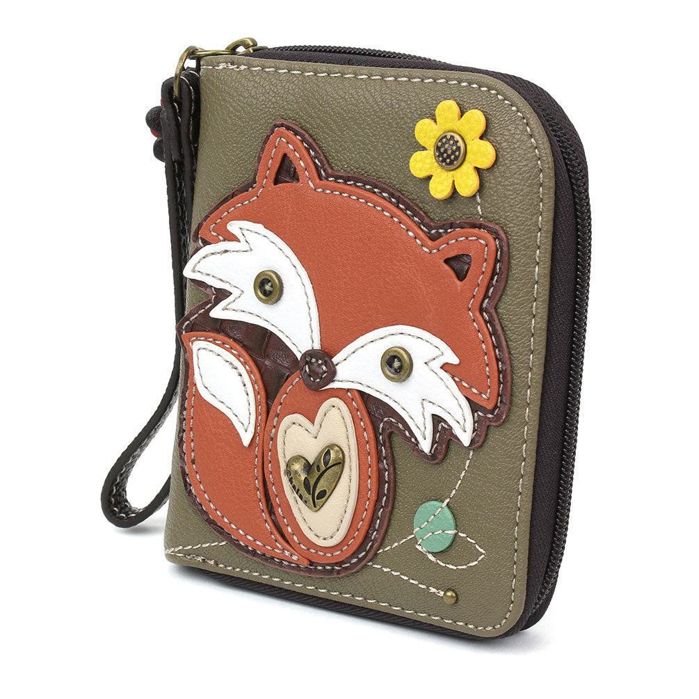 Chala Zip Around Wallet - Fox