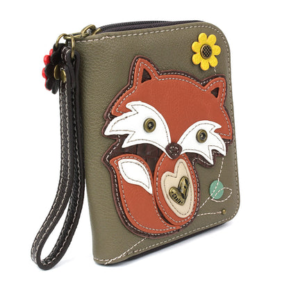 Chala Zip Around Wallet - Fox