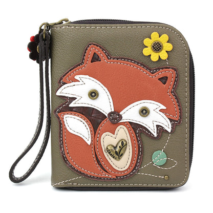 Chala Zip Around Wallet - Fox