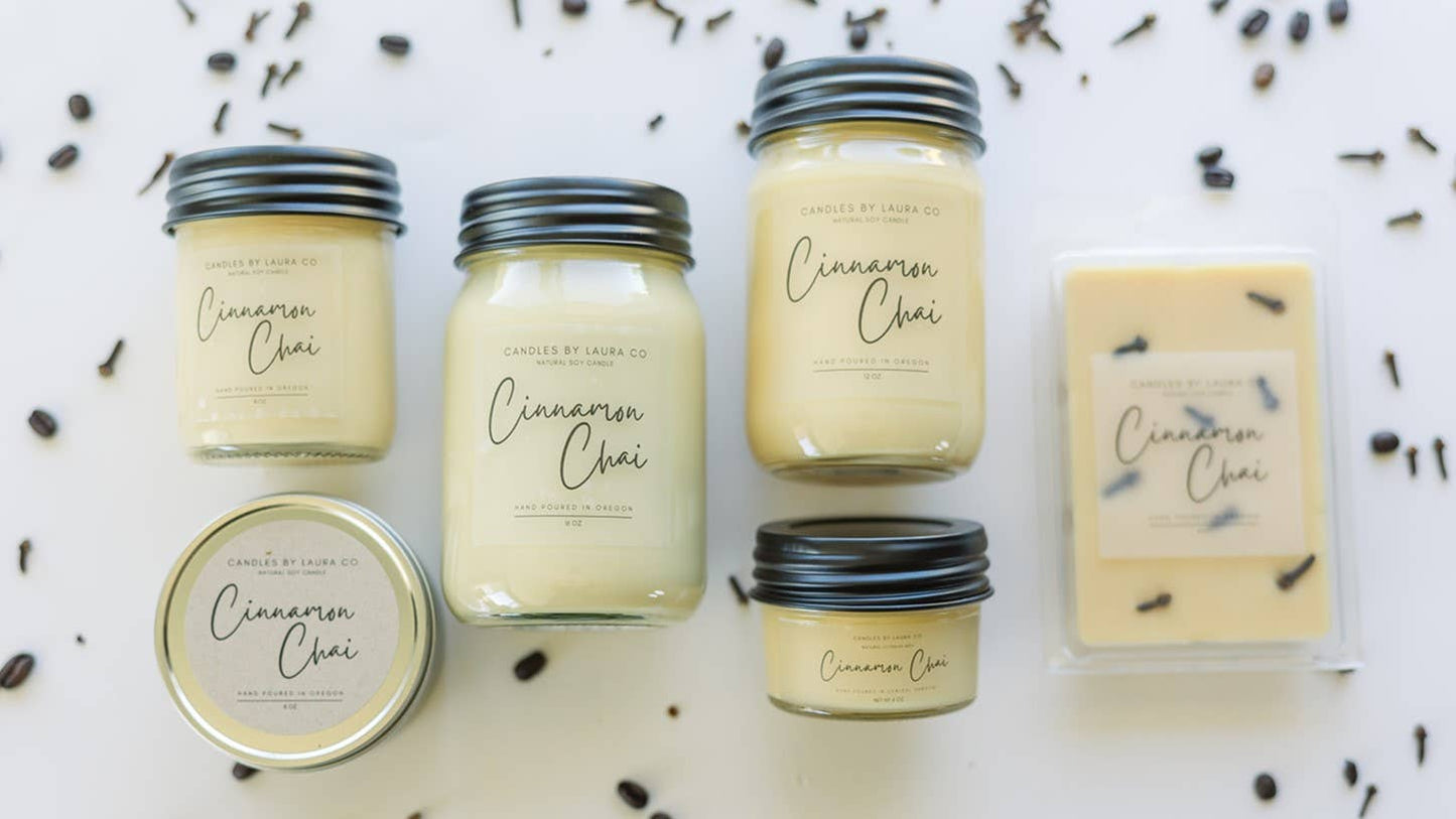 Cinnamon Chai Soy Jar Candle