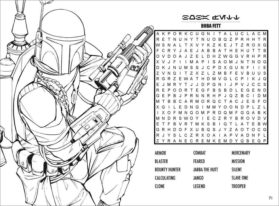 Star Wars: Word Search and Coloring Book