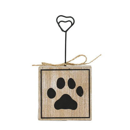 Fur Mama Wood Photo Block