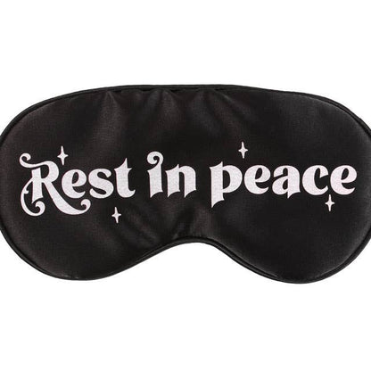 Rest in Peace Satin Eye Mask