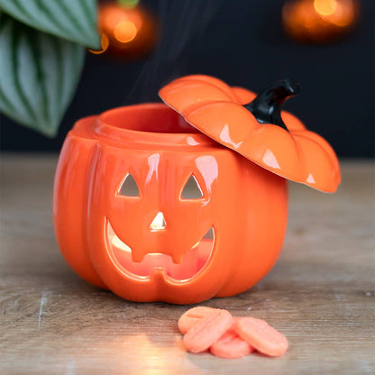 Jack-O-Lantern Oil Burner