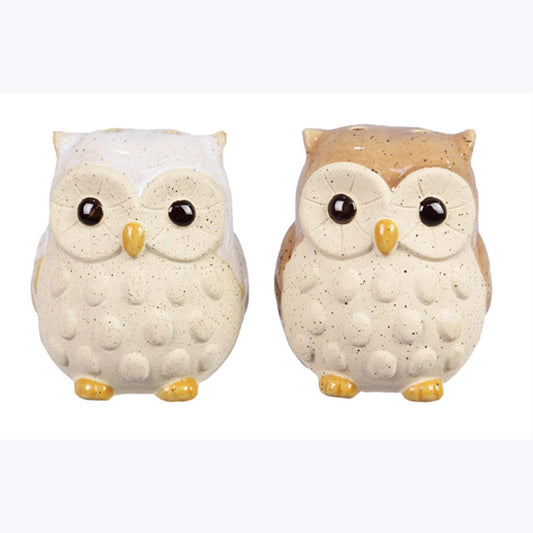 Owl Salt and Pepper Shakers