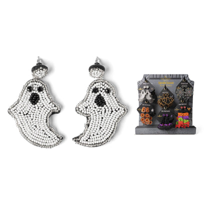 Halloween Beaded Earrings