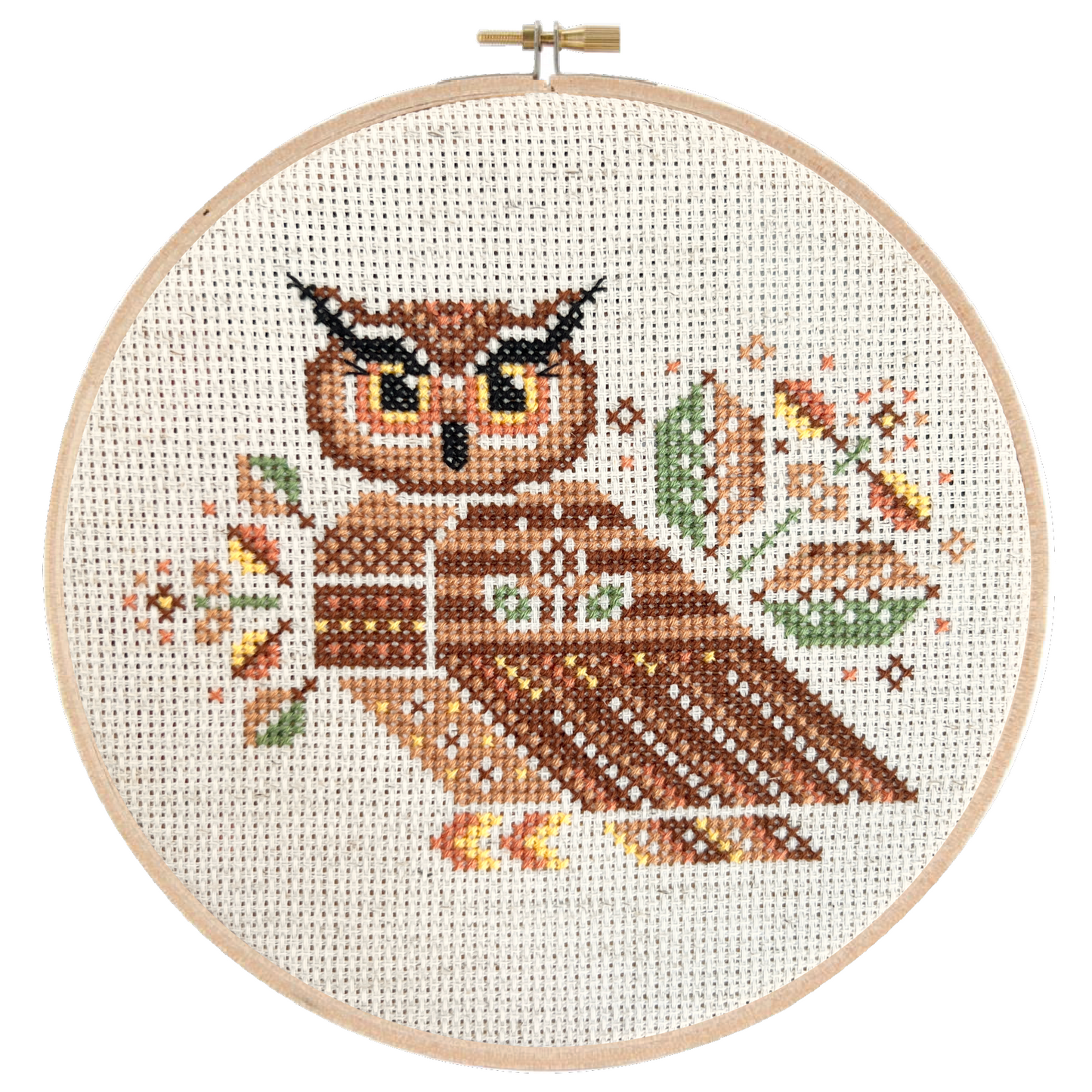 Cross Stitch Pattern: Autumn Owl