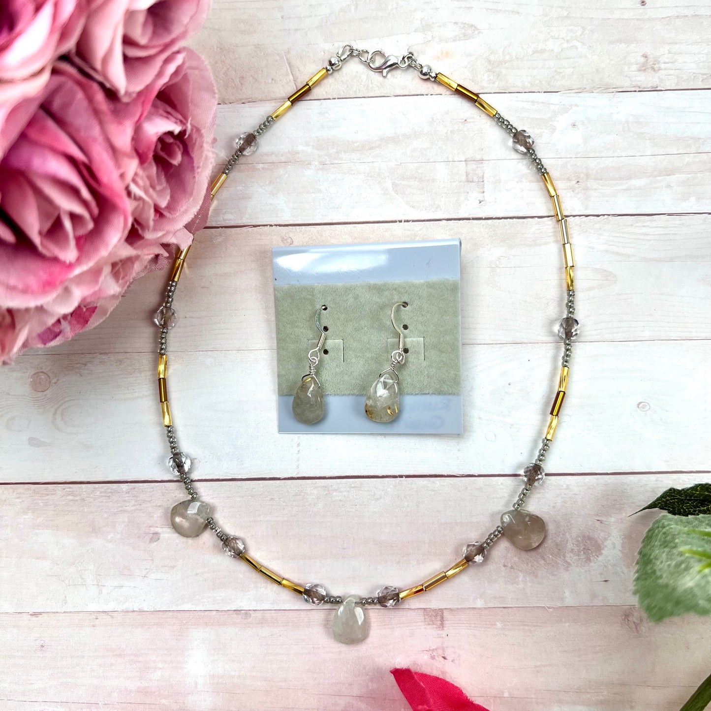 Rutilated Quartz necklace