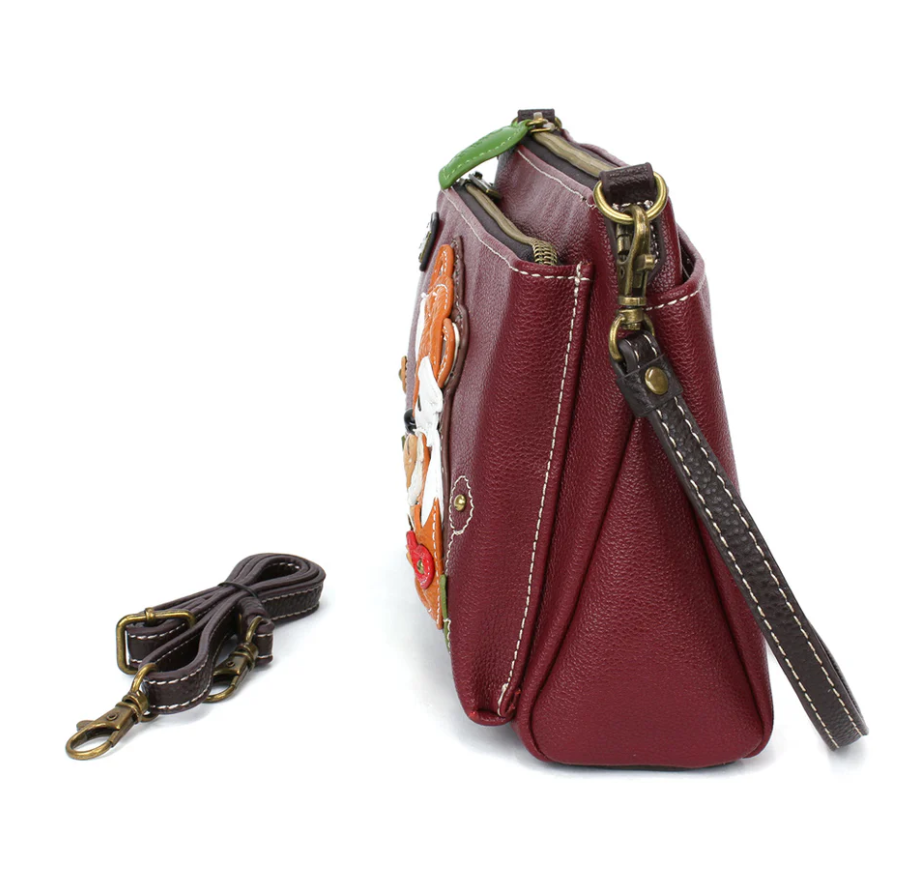 Chala Deluxe Crossbody - Fox Family