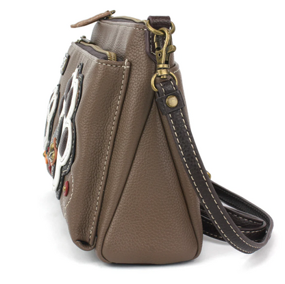 Chala Deluxe Crossbody - Pawprints