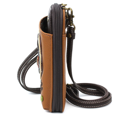 Chala Wallet Crossbody - Ivory Pawprint