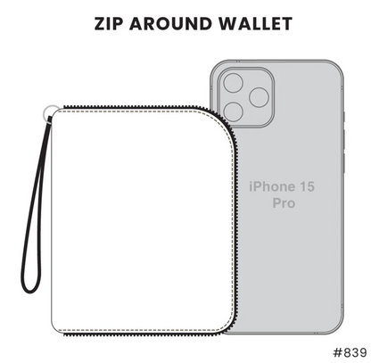 Chala Zip Around Wallet - Raccoon