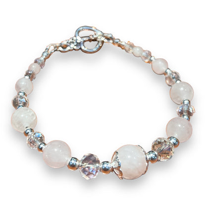 Bubbly Rose Quartz Bracelet