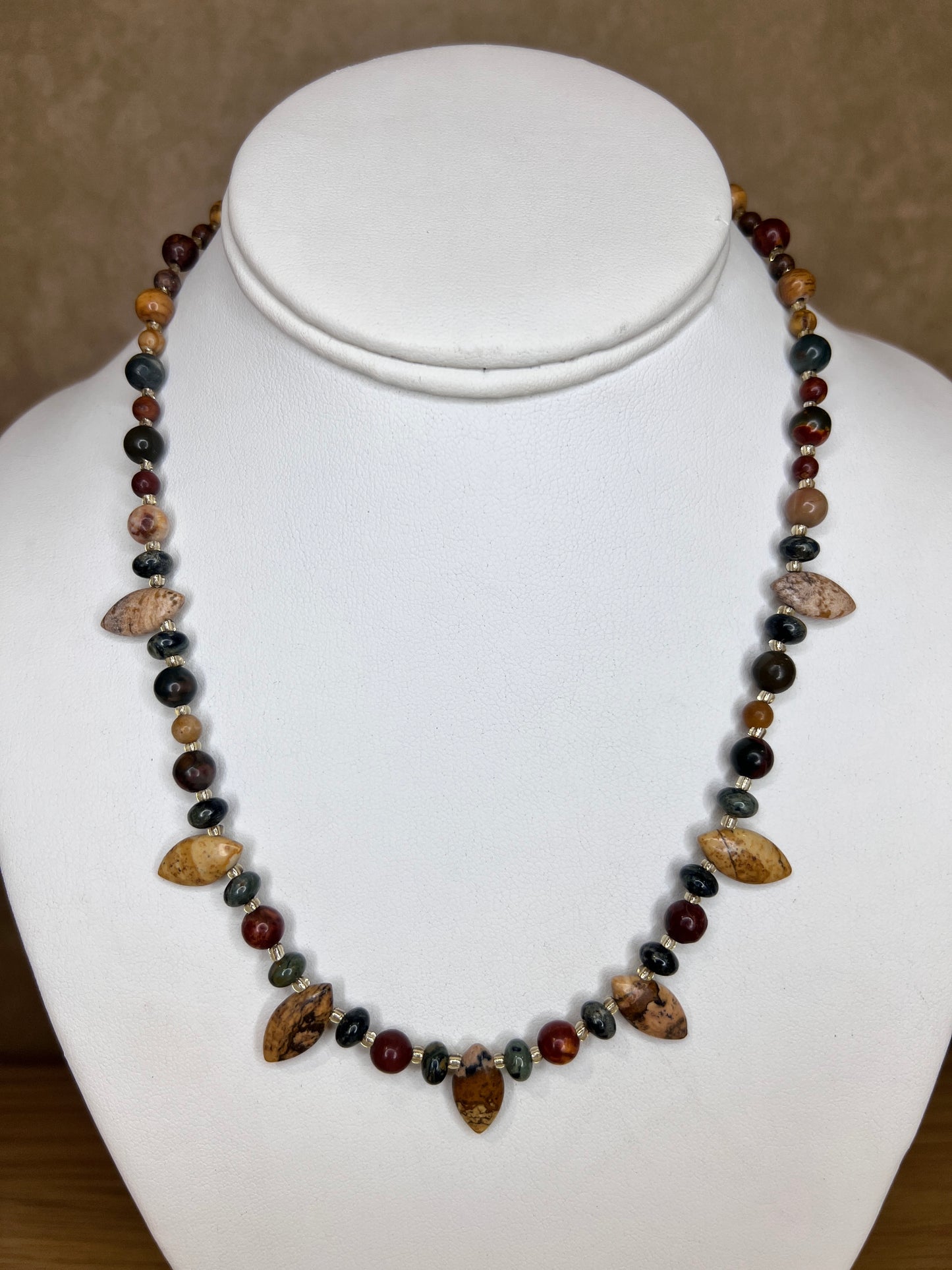 Painted Desert Jasper Necklace