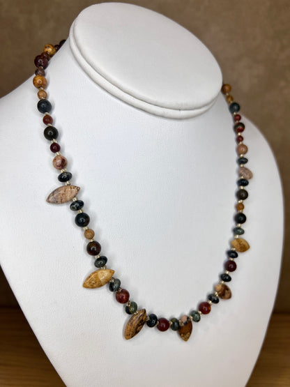 Painted Desert Jasper Necklace