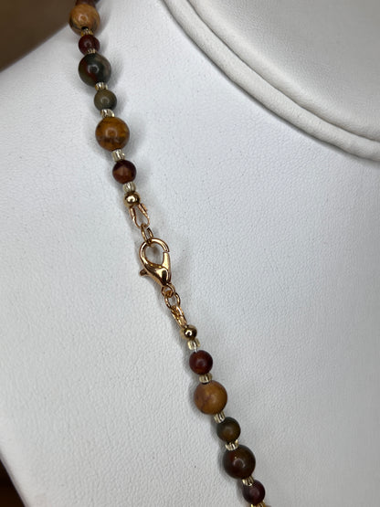 Painted Desert Jasper Necklace