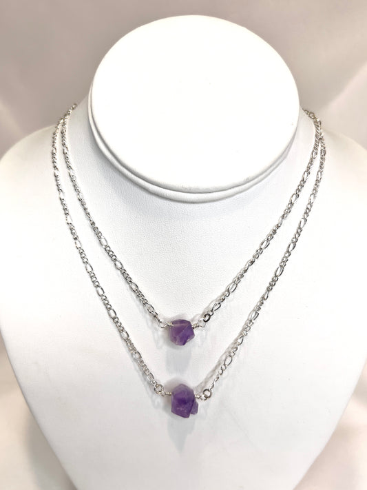 Natural Amethyst Necklace