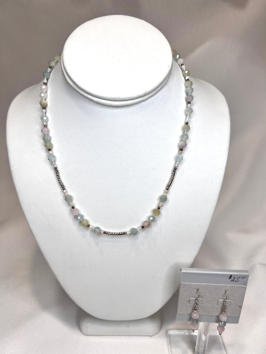 Sparkling Spring Necklace and Earrings