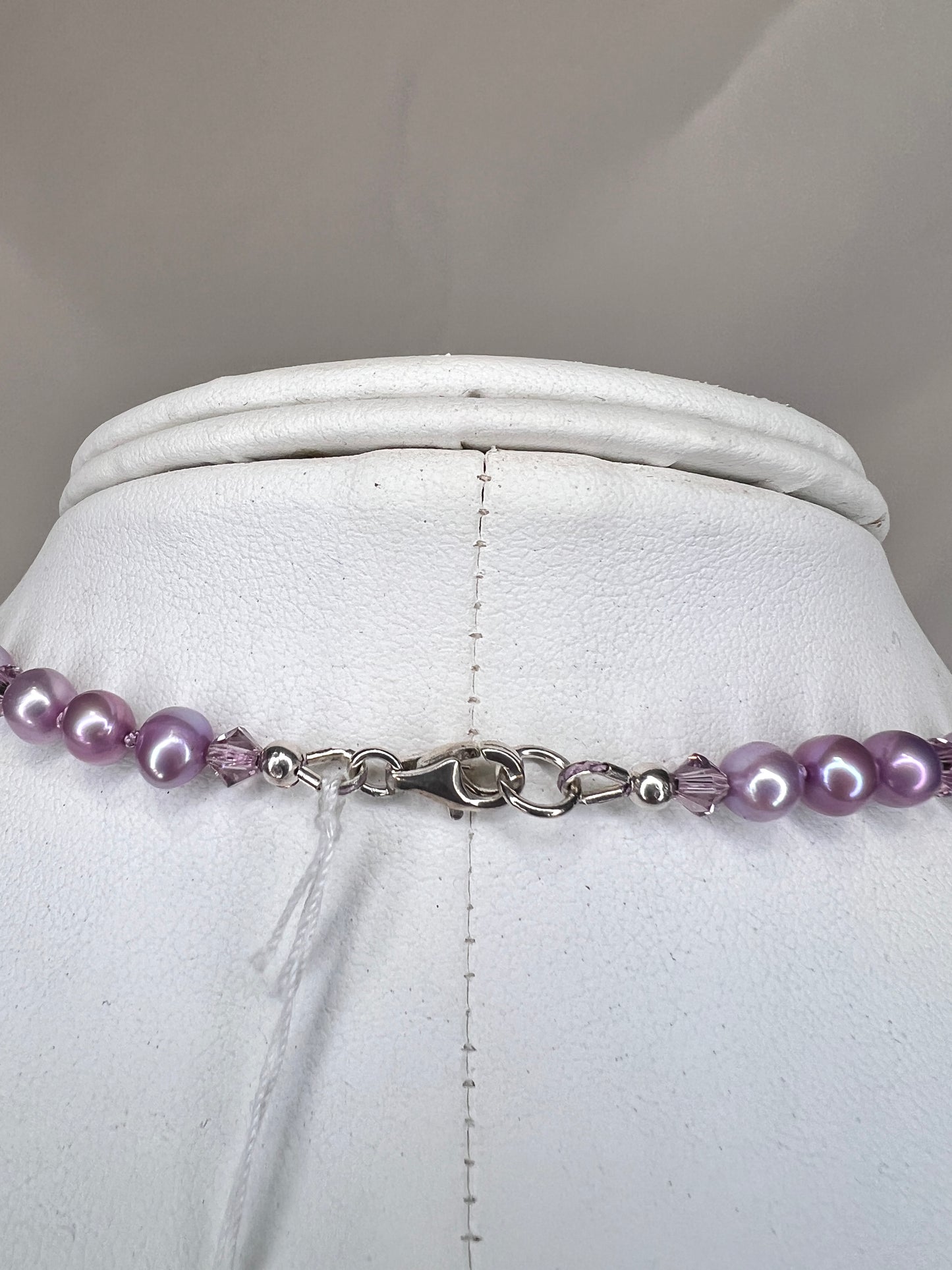 Lavender Elegance - Freshwater Pearls