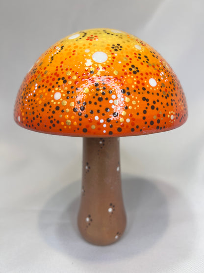 Giant Handpainted Mushrooms