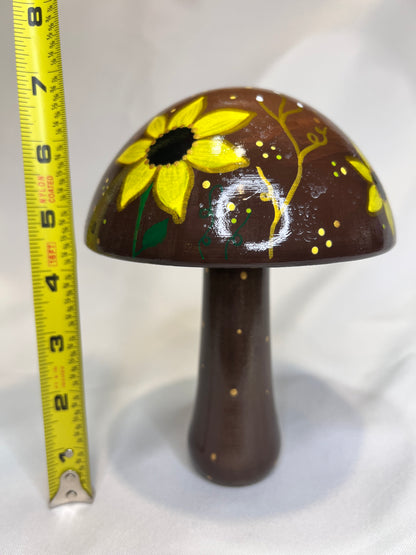 Giant Handpainted Mushrooms