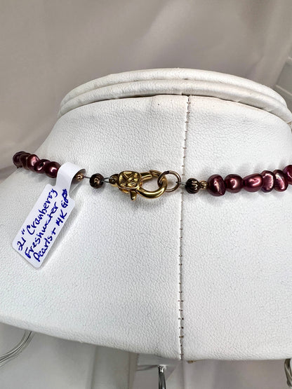 Cranberry Pearls