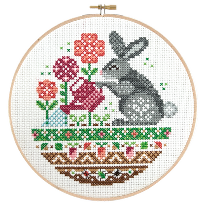 Cross Stitch Pattern: Mr. Green Thumb