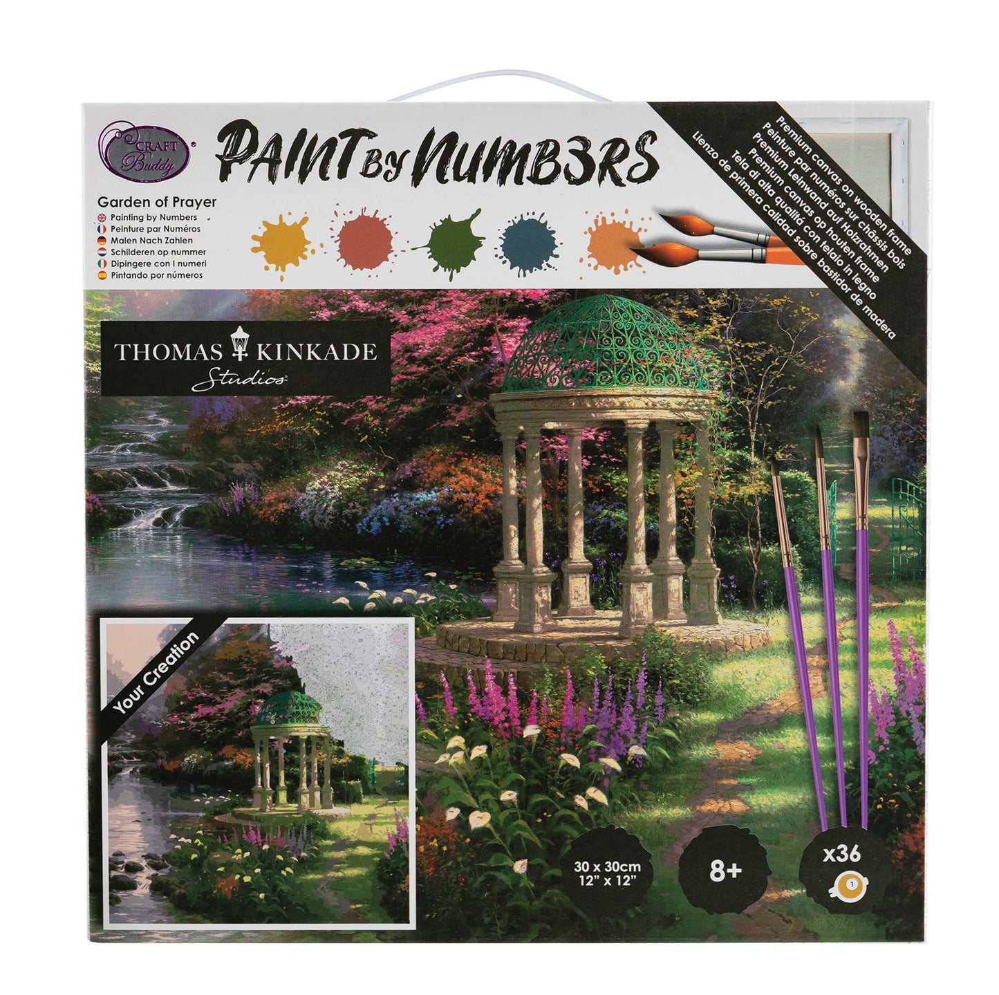 Paint by Numbers Kit: Garden of Prayer